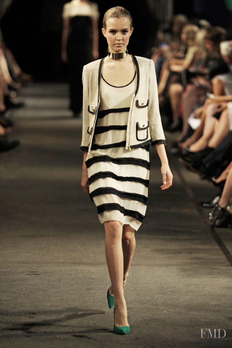 Josephine Skriver featured in  the By Malene Birger fashion show for Spring/Summer 2012