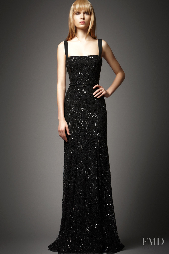 Josephine Skriver featured in  the Elie Saab lookbook for Pre-Fall 2012