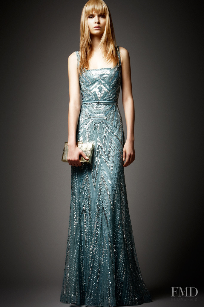 Josephine Skriver featured in  the Elie Saab lookbook for Pre-Fall 2012