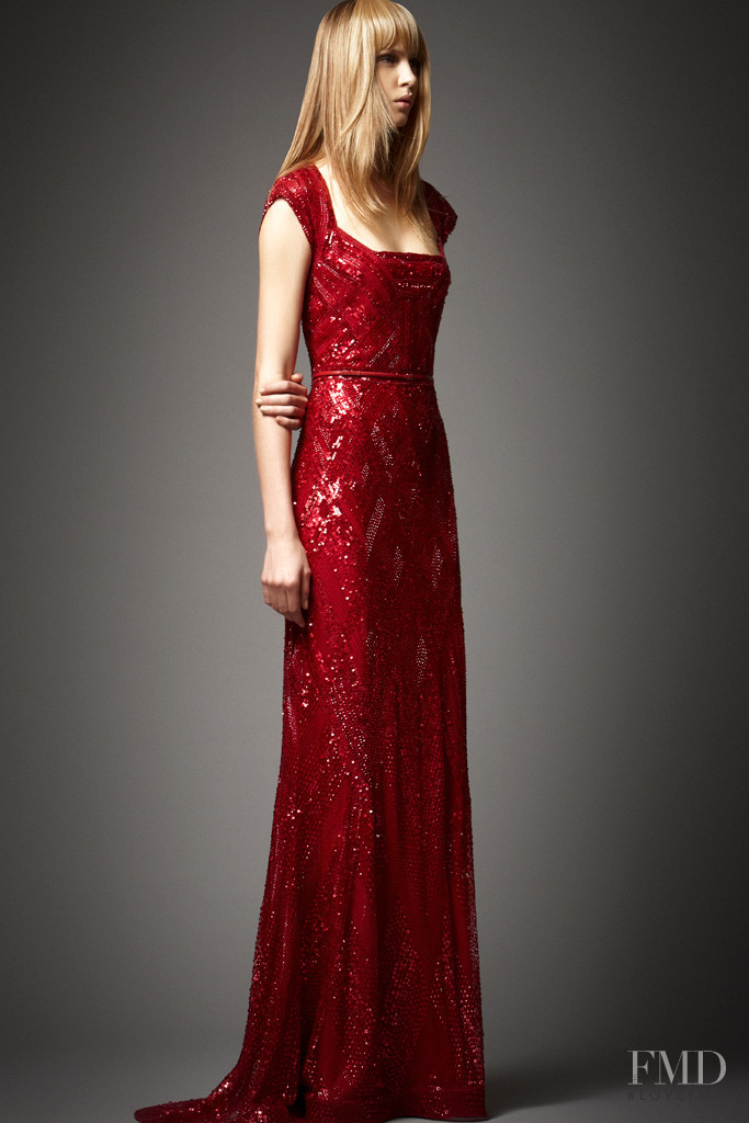 Josephine Skriver featured in  the Elie Saab lookbook for Pre-Fall 2012