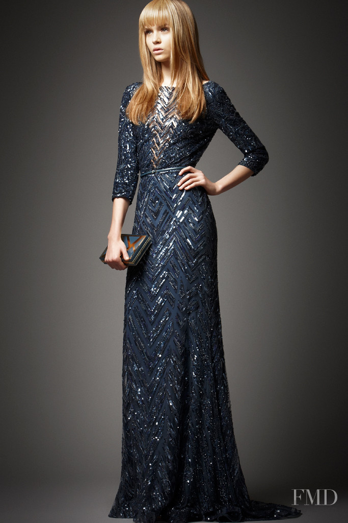 Josephine Skriver featured in  the Elie Saab lookbook for Pre-Fall 2012