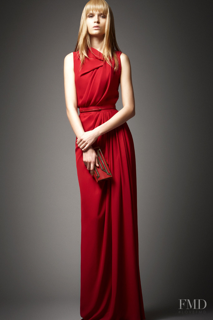 Josephine Skriver featured in  the Elie Saab lookbook for Pre-Fall 2012