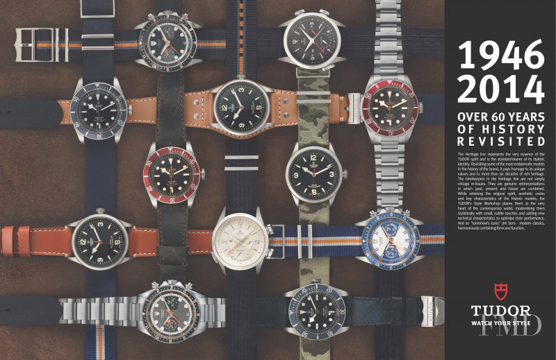 Tudor advertisement for Autumn/Winter 2014