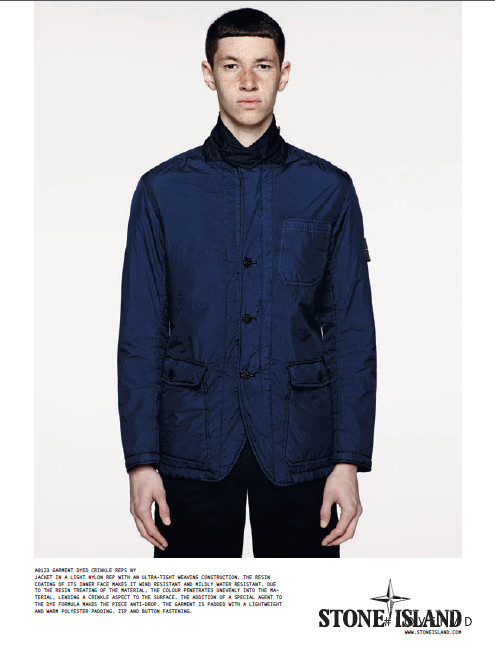 Stone Island advertisement for Autumn/Winter 2014