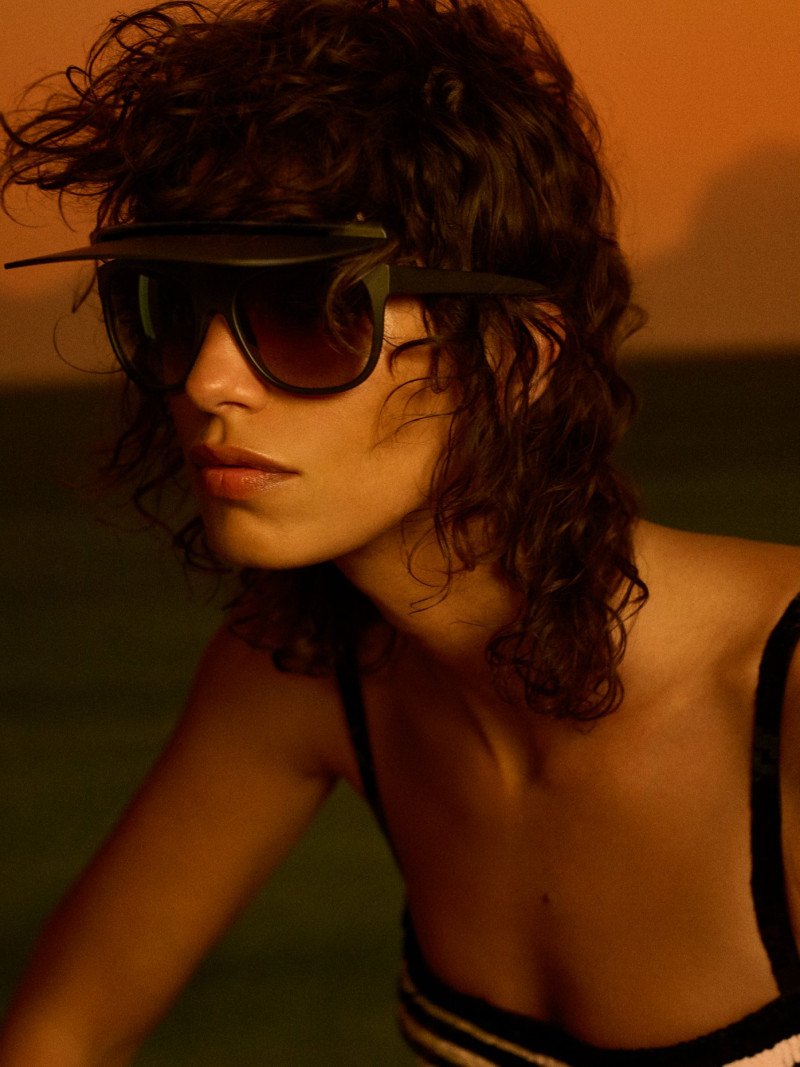 Mica Arganaraz featured in  the Chanel Balade en Mediterranee advertisement for Cruise 2021