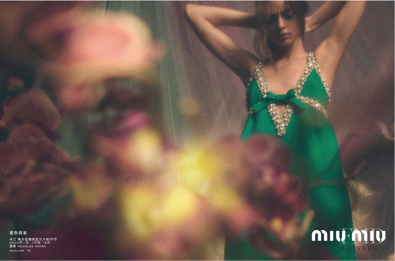 Miu Miu advertisement for Pre-Fall 2020