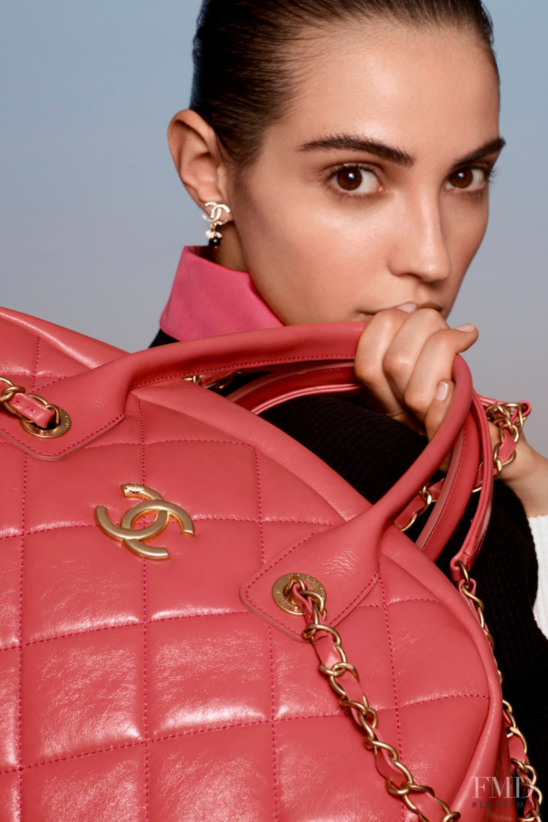 Camille Hurel featured in  the Chanel lookbook for Resort 2021