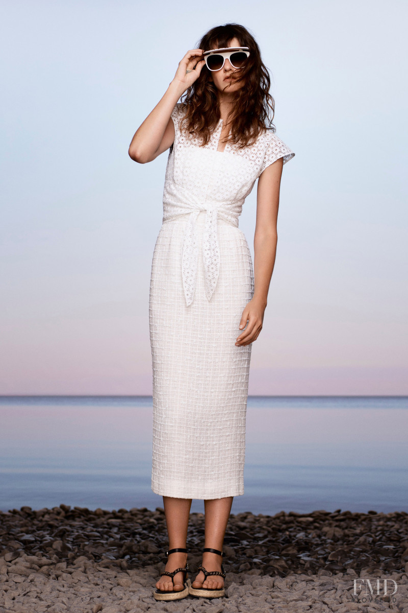 Cristina Herrmann featured in  the Chanel lookbook for Resort 2021