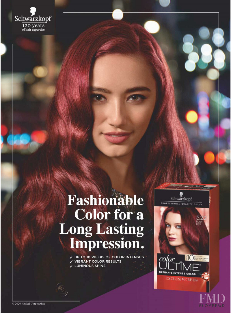 Schwarzkopf advertisement for Spring/Summer 2020