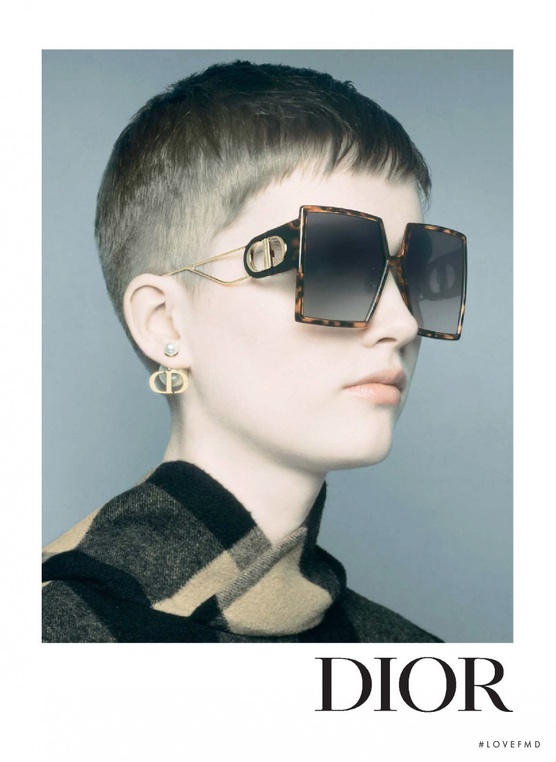 Ruth Bell featured in  the Dior Eyewear advertisement for Spring/Summer 2020