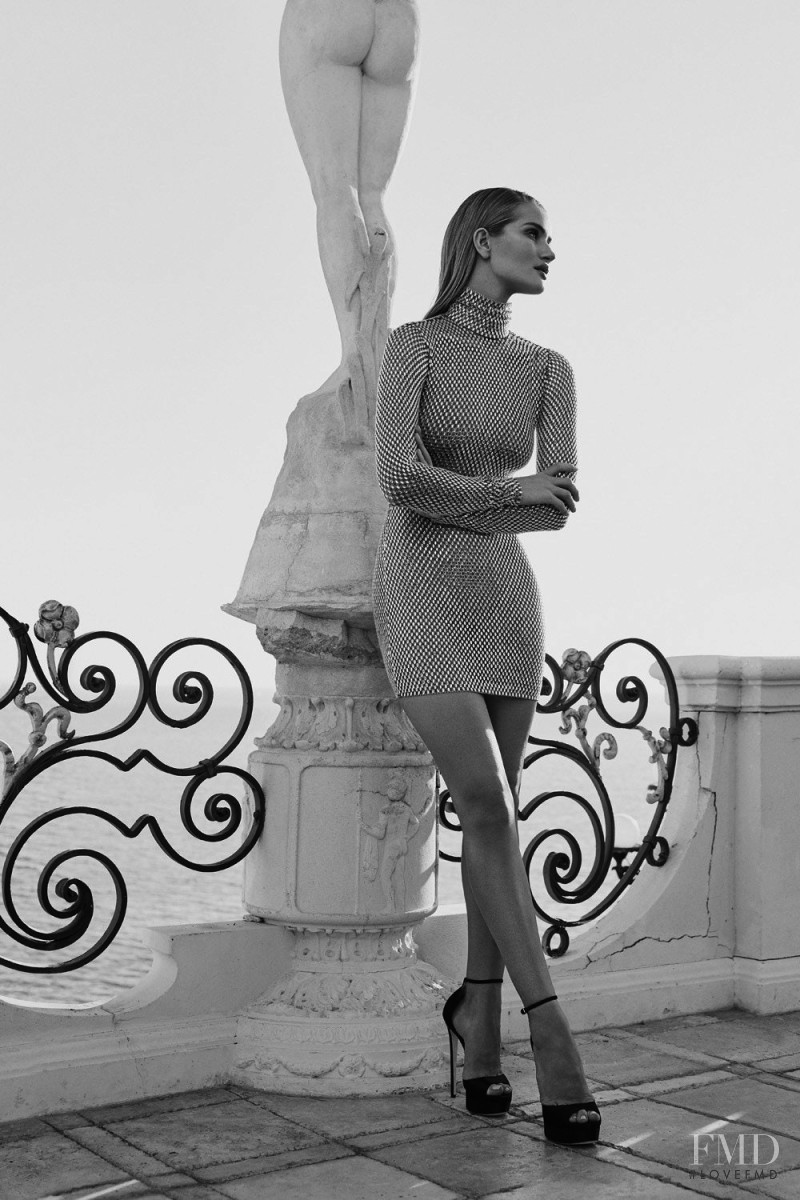 Rosie Huntington-Whiteley featured in  the Jimmy Choo advertisement for Cruise 2020