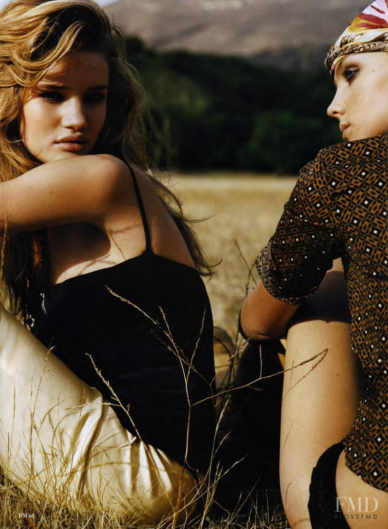 Heather Marks featured in  the Sportmax advertisement for Spring/Summer 2005