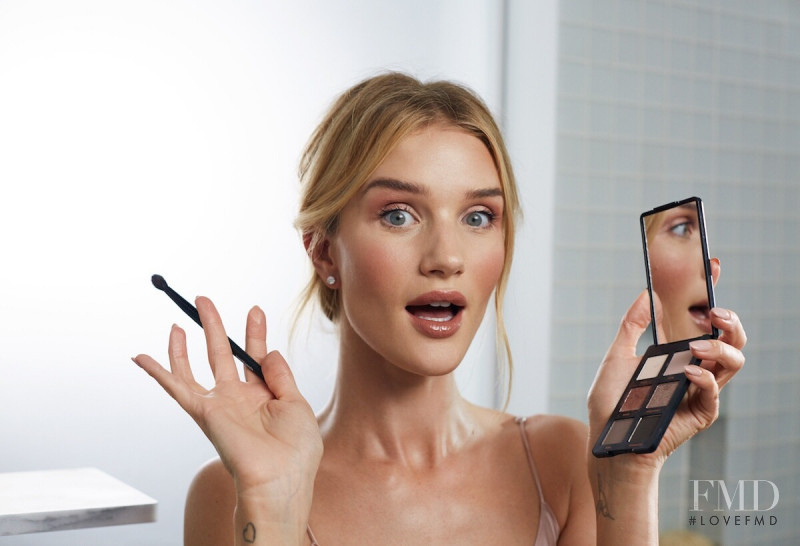 Rosie Huntington-Whiteley featured in  the bareMinerals advertisement for Spring/Summer 2019