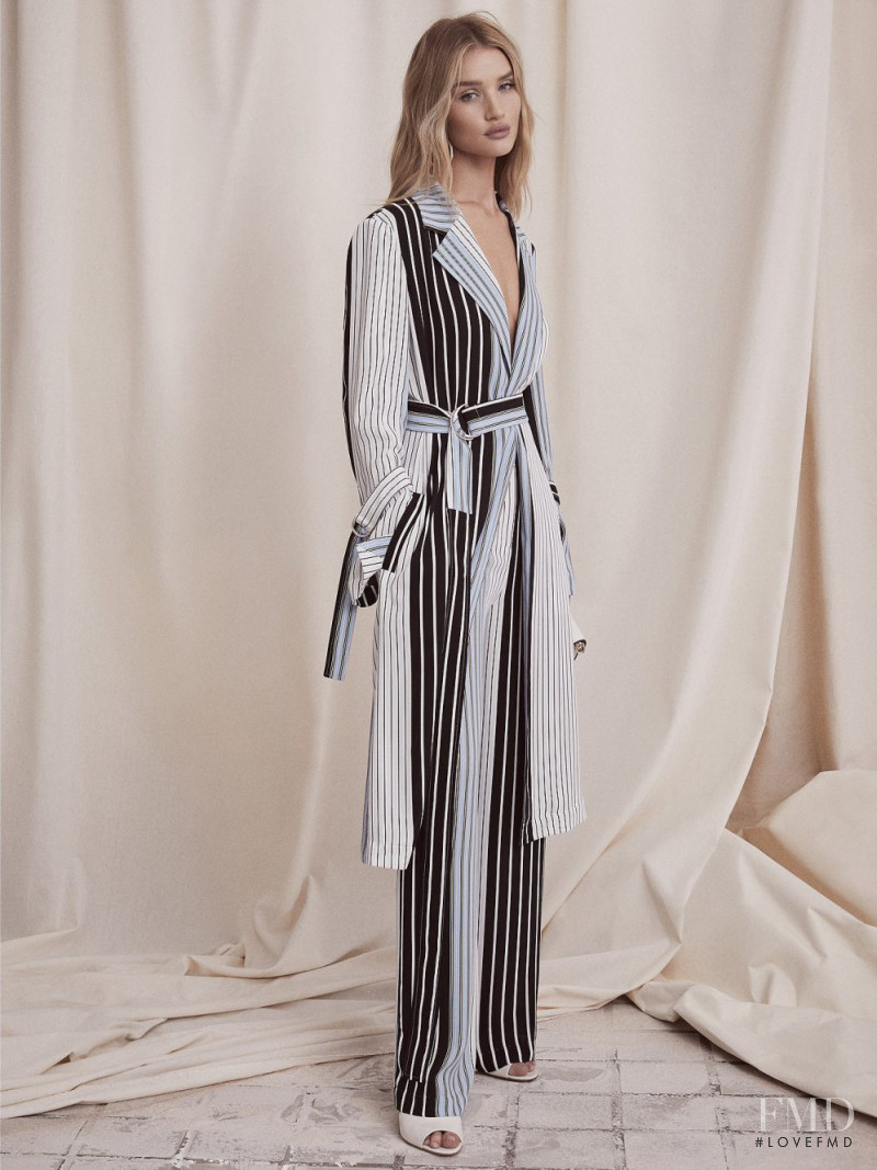 Rosie Huntington-Whiteley featured in  the BCBG By Max Azria advertisement for Spring/Summer 2019