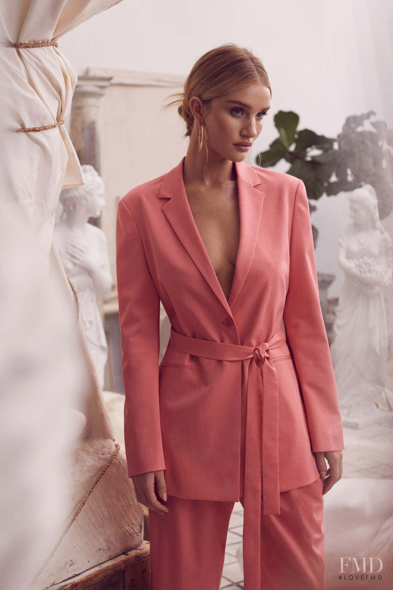 Rosie Huntington-Whiteley featured in  the BCBG By Max Azria advertisement for Spring/Summer 2019