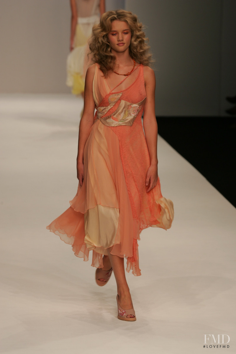 Rosie Huntington-Whiteley featured in  the Bora Aksu fashion show for Spring/Summer 2005