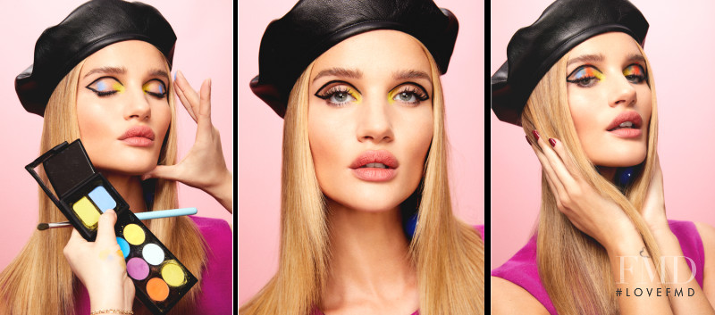 Rosie Huntington-Whiteley featured in  the Rose Inc. advertisement for Summer 2018