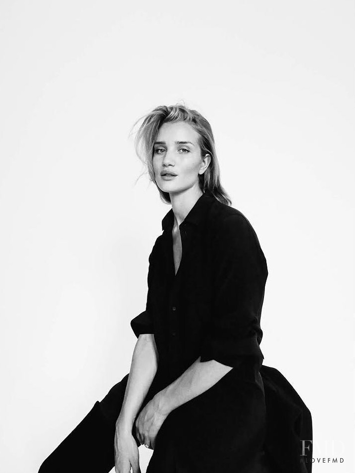 Rosie Huntington-Whiteley featured in  the Wardrobe NYC advertisement for Spring/Summer 2018