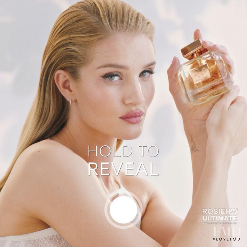 Rosie Huntington-Whiteley featured in  the Marks & Spencer Autograph - Divine Elixir advertisement for Summer 2018