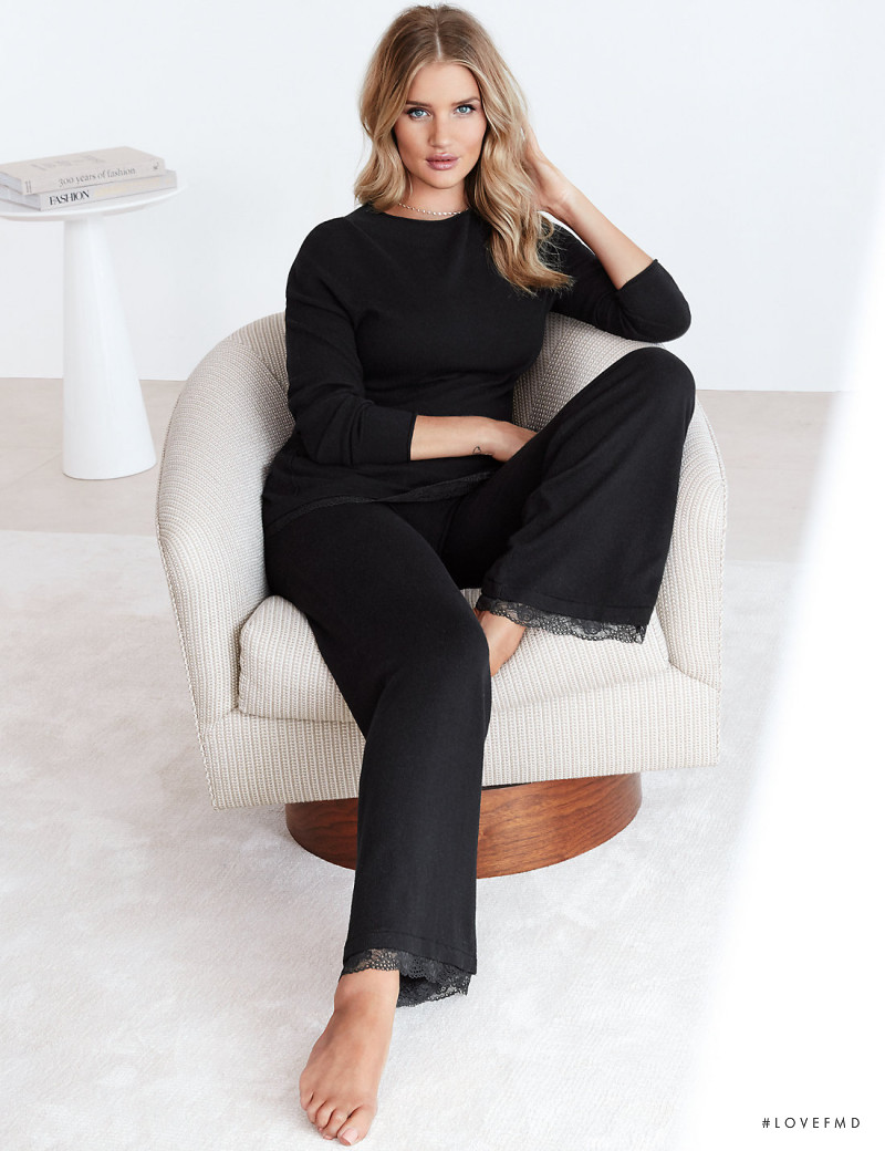 Rosie Huntington-Whiteley featured in  the Marks & Spencer Autograph catalogue for Autumn/Winter 2017