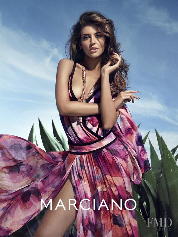 Clara Alonso featured in  the Guess by Marciano advertisement for Spring/Summer 2014