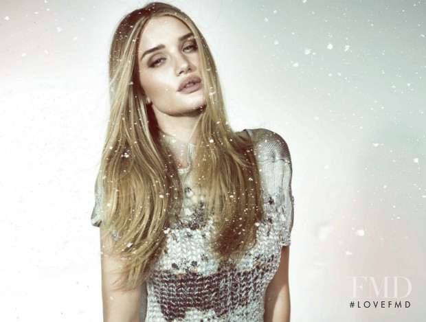 Rosie Huntington-Whiteley featured in  the Animale advertisement for Winter 2013