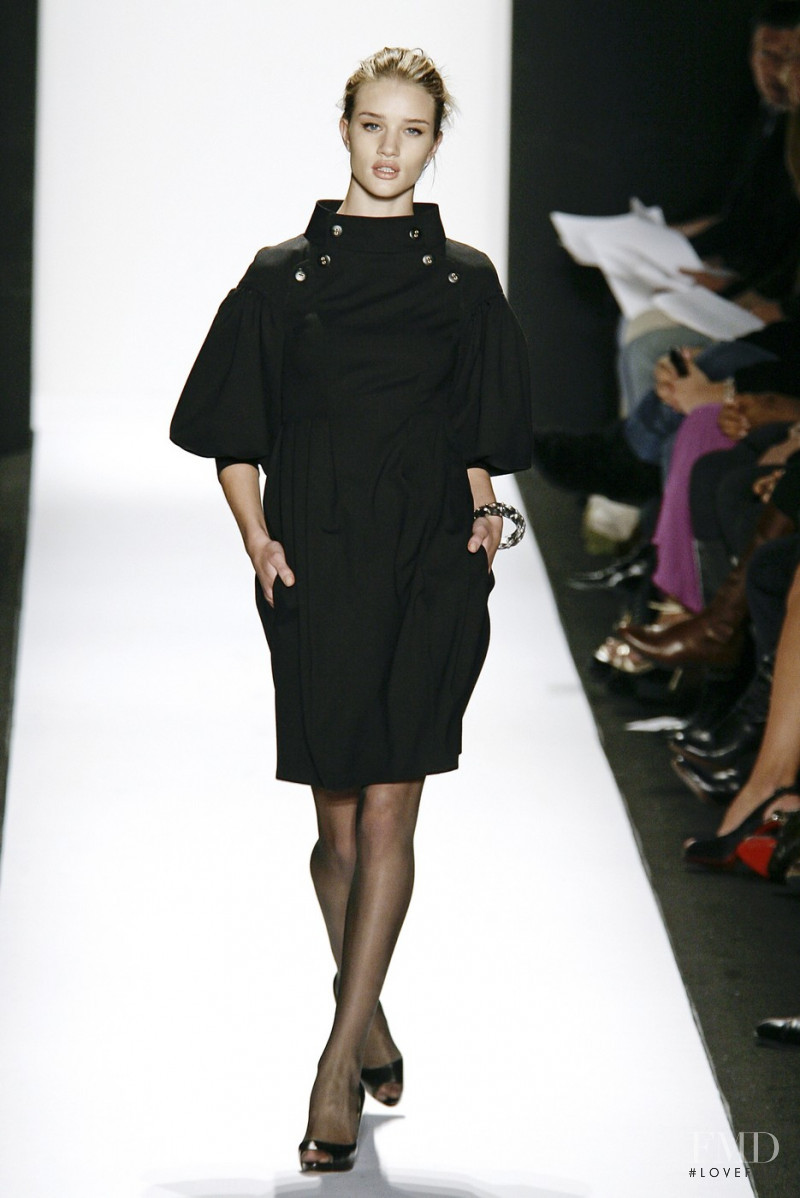 Rosie Huntington-Whiteley featured in  the Badgley Mischka fashion show for Autumn/Winter 2007