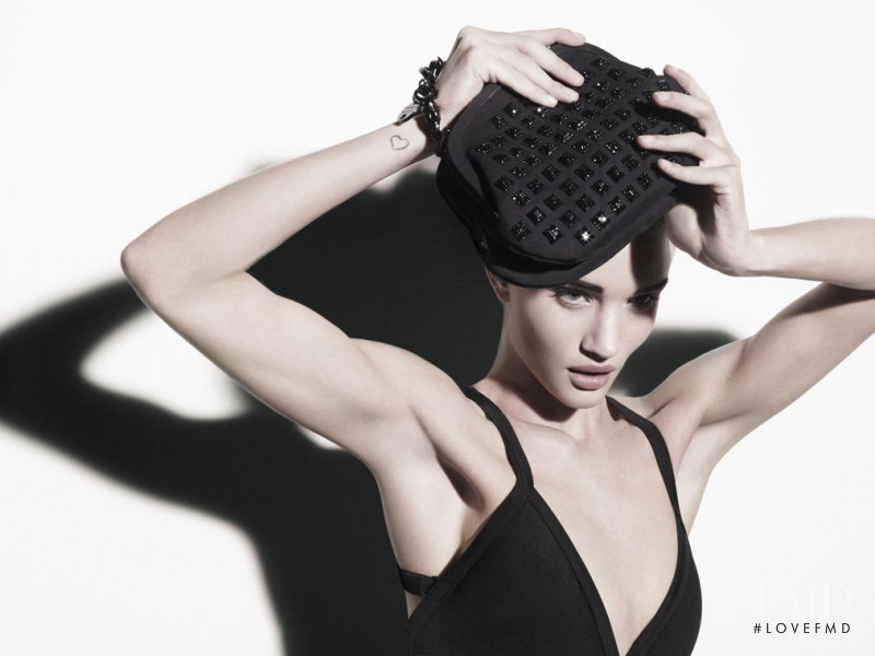 Rosie Huntington-Whiteley featured in  the Thomas Wylde advertisement for Spring/Summer 2010