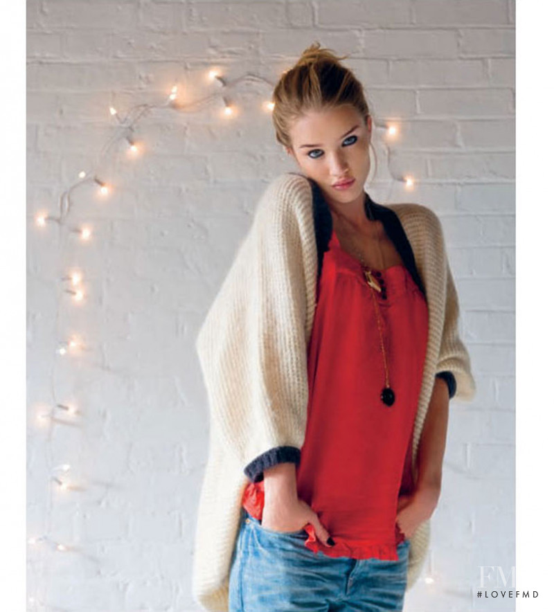 Rosie Huntington-Whiteley featured in  the Aubin & Wills advertisement for Christmas 2009