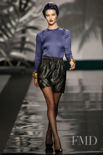 Rosie Huntington-Whiteley featured in  the Carmen March fashion show for Autumn/Winter 2009
