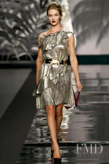 Rosie Huntington-Whiteley featured in  the Carmen March fashion show for Autumn/Winter 2009