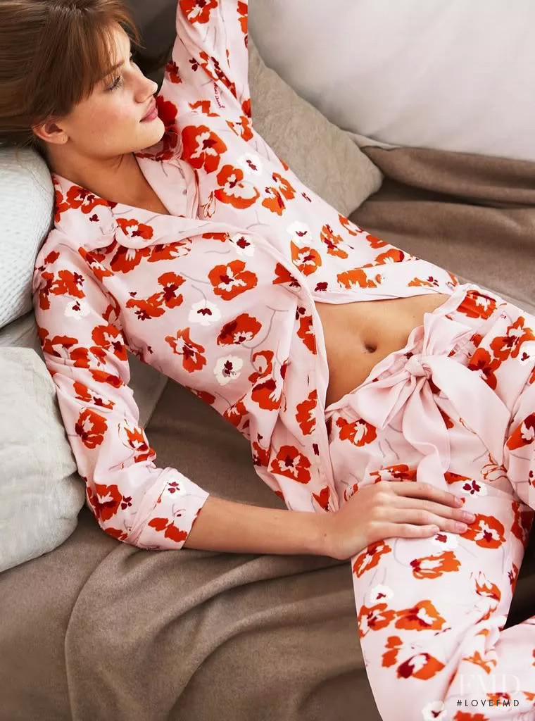 Rosie Huntington-Whiteley featured in  the Victoria\'s Secret Sleepwear catalogue for Autumn/Winter 2008