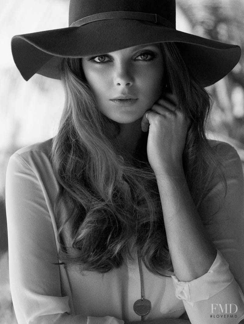 Eniko Mihalik featured in  the Kocca advertisement for Spring/Summer 2014