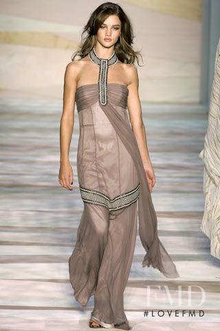 Rosie Huntington-Whiteley featured in  the Amanda Wakeley fashion show for Spring/Summer 2006