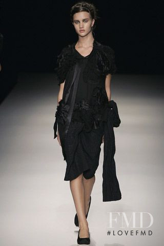 Rosie Huntington-Whiteley featured in  the John Rocha fashion show for Spring/Summer 2006