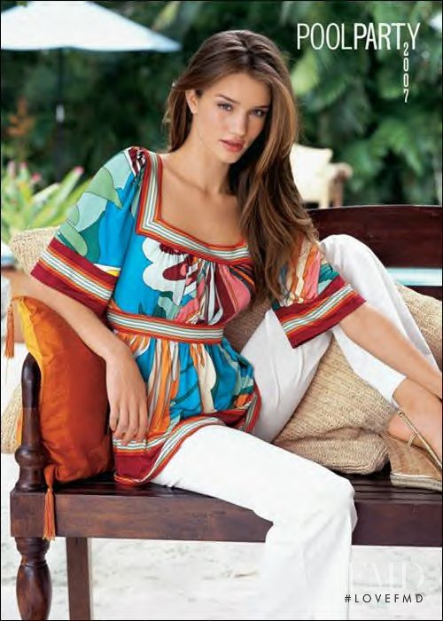 Rosie Huntington-Whiteley featured in  the Bloomingdales catalogue for Spring/Summer 2007