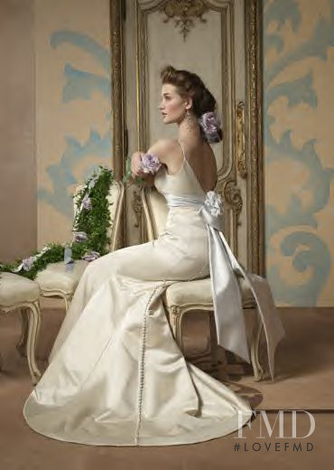 Rosie Huntington-Whiteley featured in  the JLM Couture Alvina Valenta Bridal Collection lookbook for Spring/Summer 2007