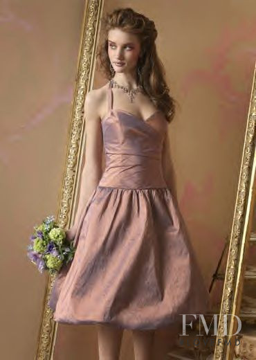 Rosie Huntington-Whiteley featured in  the JLM Couture Alvina Valenta Bridal Collection lookbook for Spring/Summer 2007