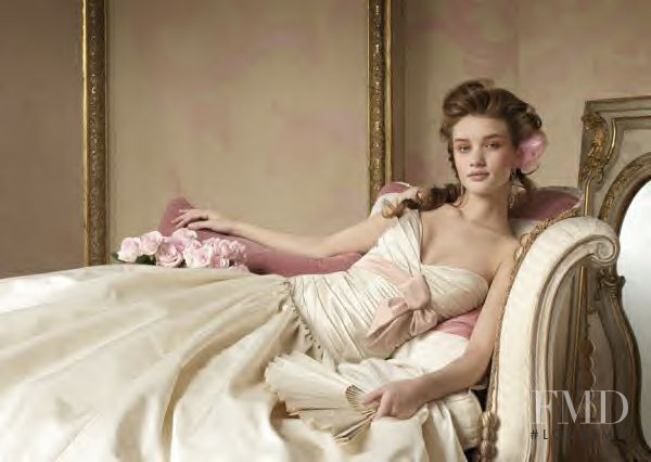 Rosie Huntington-Whiteley featured in  the JLM Couture Alvina Valenta Bridal Collection lookbook for Spring/Summer 2007