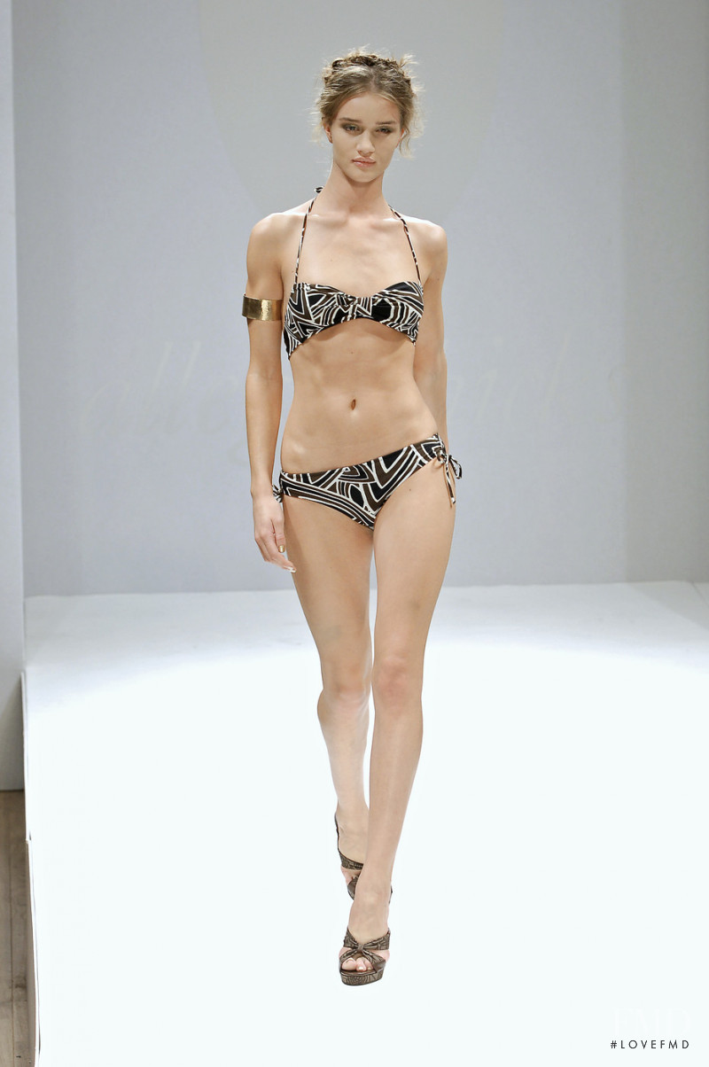 Rosie Huntington-Whiteley featured in  the Allegra Hicks fashion show for Spring/Summer 2008