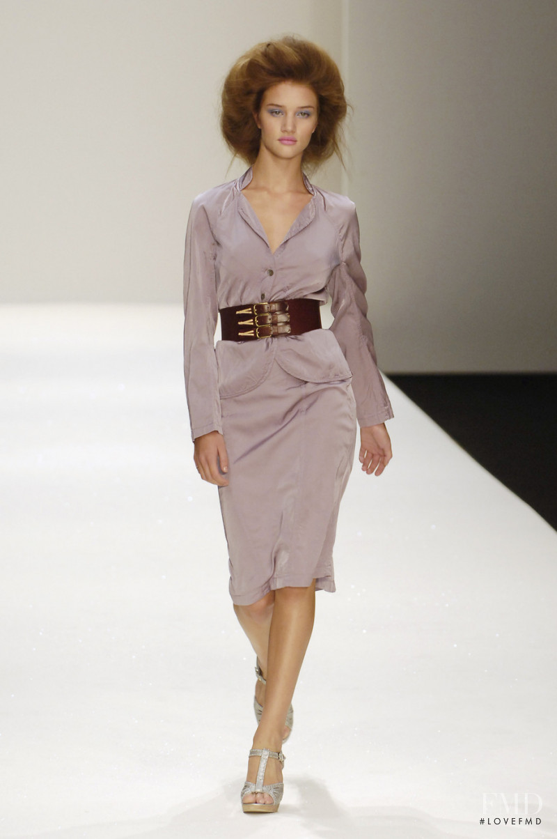 Rosie Huntington-Whiteley featured in  the Ghost London fashion show for Spring/Summer 2006