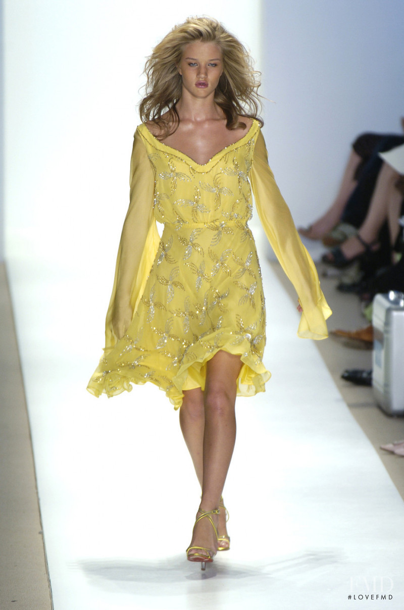 Rosie Huntington-Whiteley featured in  the Esteban Cortazar fashion show for Spring/Summer 2005