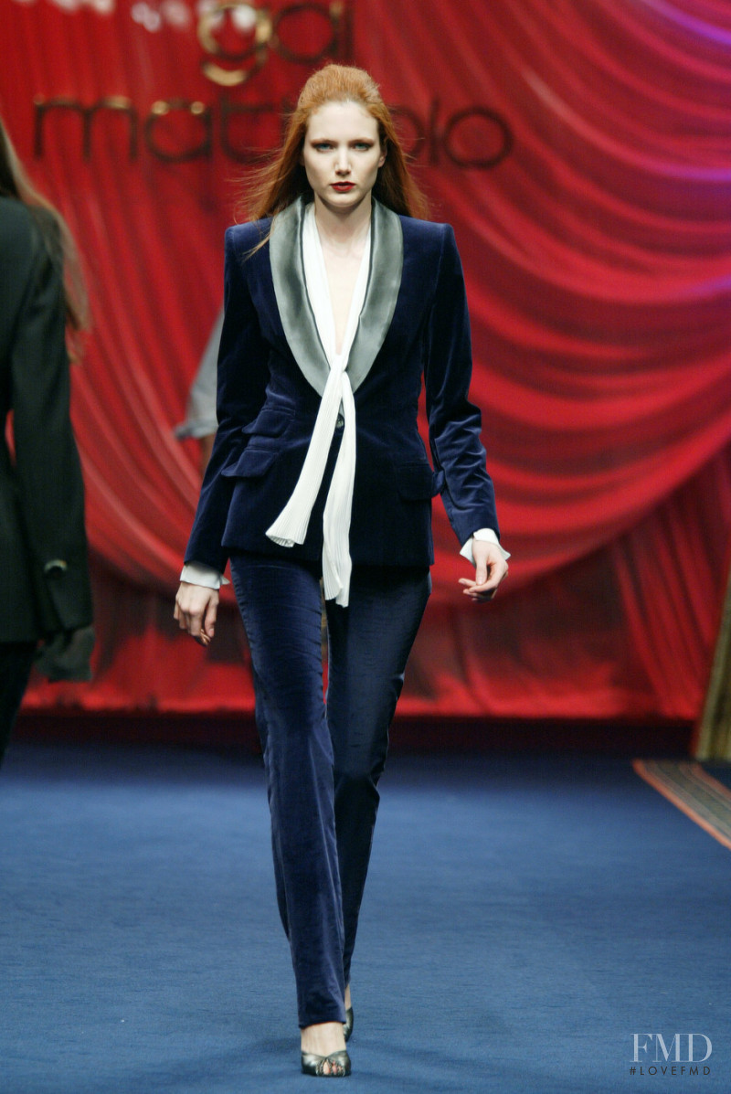 Gai Mattiolo fashion show for Autumn/Winter 2005