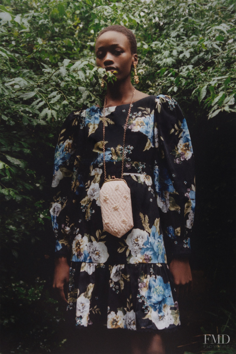 Michele Opiyo featured in  the Erdem lookbook for Resort 2021