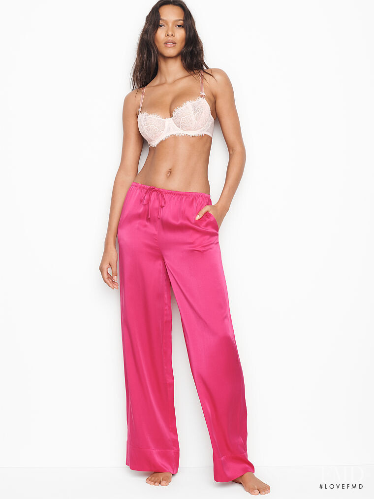 Lais Ribeiro featured in  the Victoria\'s Secret Lingerie catalogue for Spring/Summer 2020
