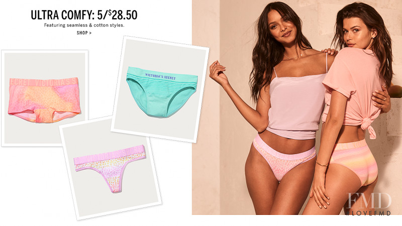 Lais Ribeiro featured in  the Victoria\'s Secret advertisement for Spring/Summer 2019