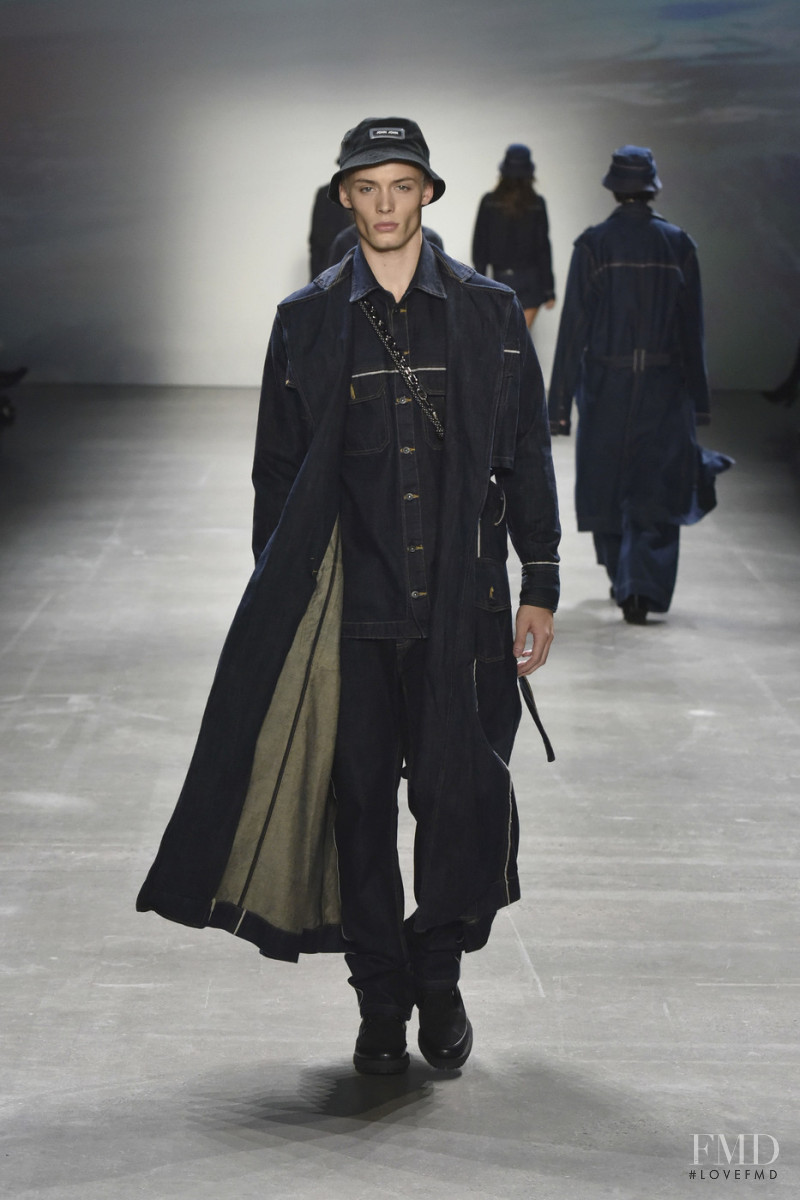 Joao Knorr featured in  the John John Lab fashion show for Autumn/Winter 2019