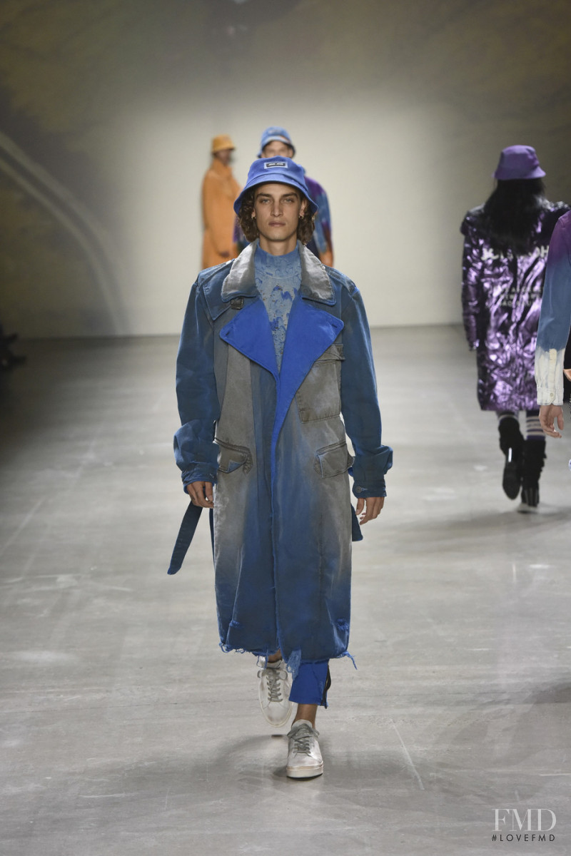 Jonathan Bellini featured in  the John John Lab fashion show for Autumn/Winter 2019