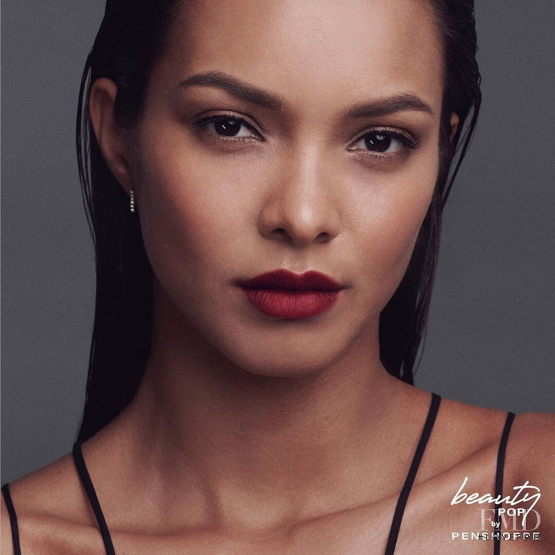 Lais Ribeiro featured in  the Penshoppe Beauty advertisement for Fall 2019