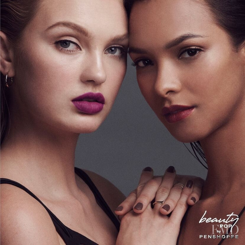 Lais Ribeiro featured in  the Penshoppe Beauty advertisement for Fall 2019